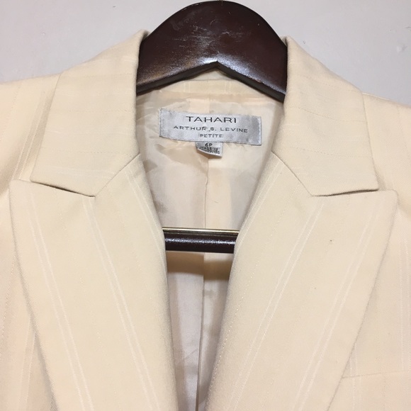 Tahari Arthur S Levine Light Jacket Blazer - Picture 5 of 8